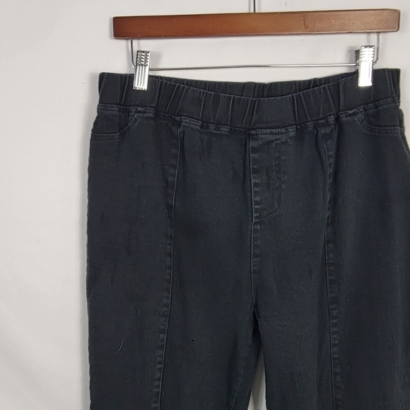 Women's XL/1XL Black Boutique Flare pants - Picture 3 of 6